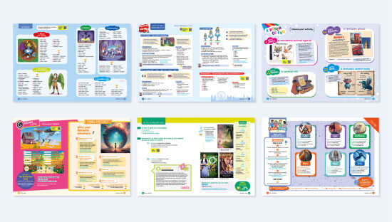 Mise en page du manuel 5e You did it!, Éditions Bordas