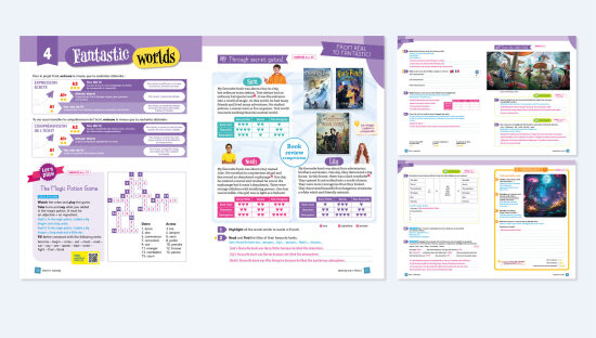 Mise en page du workbook 5e You did it!, Éditions Bordas
