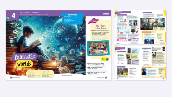 Mise en page du manuel 5e You did it!, Éditions Bordas