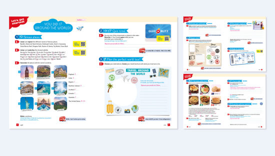 Mise en page du workbook 5e You did it!, Éditions Bordas